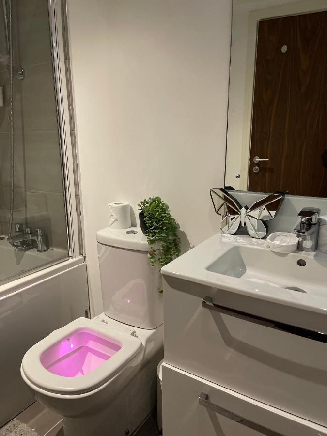 Modern Spacious 1 Bed Flat In Birmingham City Centre With Free Parking, Fast Free Wifi And Netflix Exteriör bild